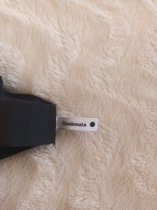 Sujetador negro Passionata 70 F