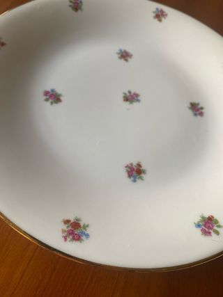 PLATOS ANTIGUOS PORCELANA FRANCESA LIMOGES