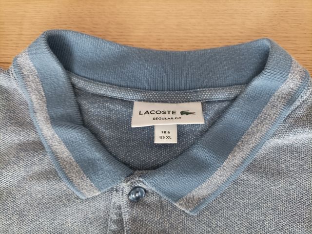 Polo Lacoste uomo maniche lunghe