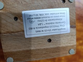 Amplificador 15 W clase D