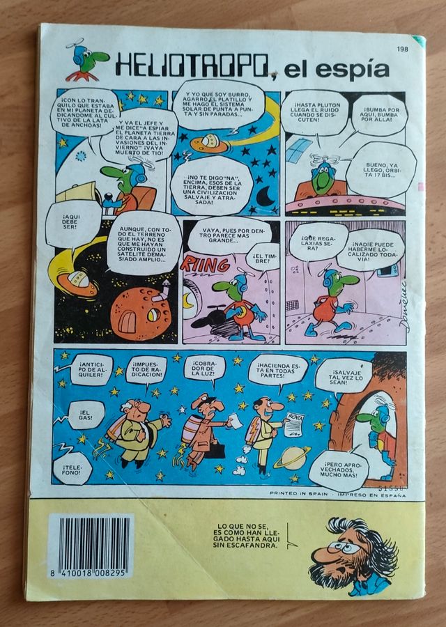 Mortadelo TBO num. 198 año 1984