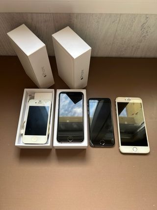 Lote de moviles Iphone y Huawei