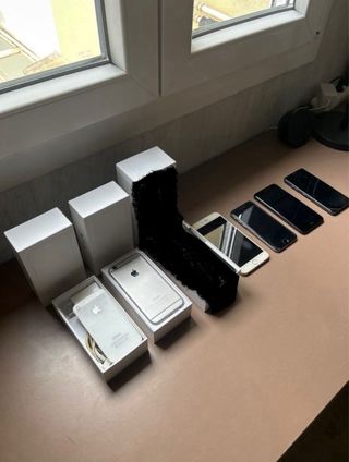 Lote de moviles Iphone y Huawei