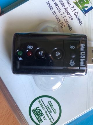 Tarjeta sonido usb
