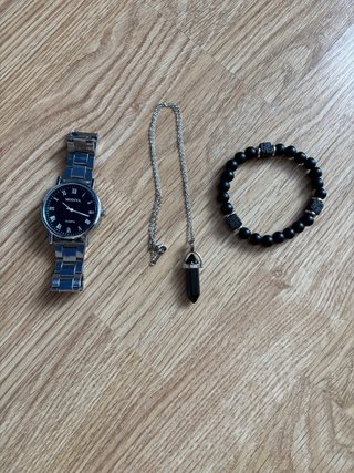 Reloj Collar y Pulsera Hombre
