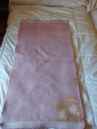 2 alfombras lana 115x58cm