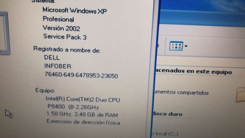 DELL M4400 CON  WINDOWS7 o WINDOWS10 afbeelding 3