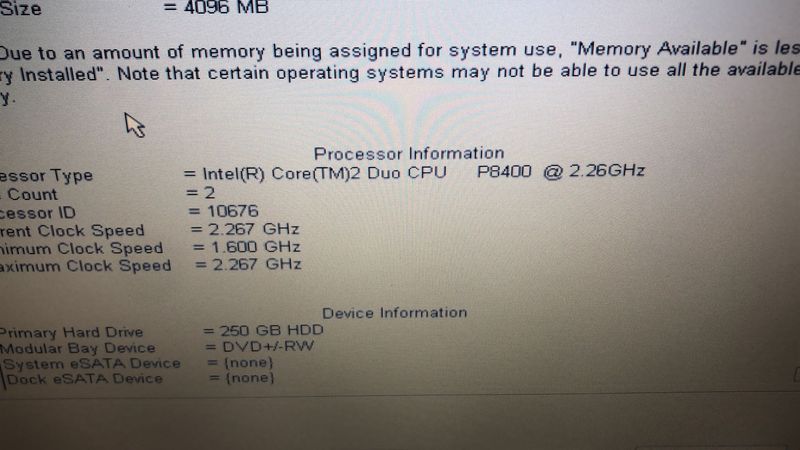 DELL M4400 CON  WINDOWS7 o WINDOWS10 afbeelding 4