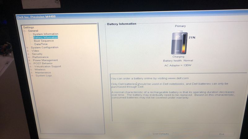 DELL M4400 CON  WINDOWS7 o WINDOWS10 afbeelding 8