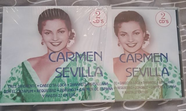 DOBLE CD EXITOS DE CARMEN SEVILLA