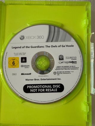 Legend of guardians Xbox 360