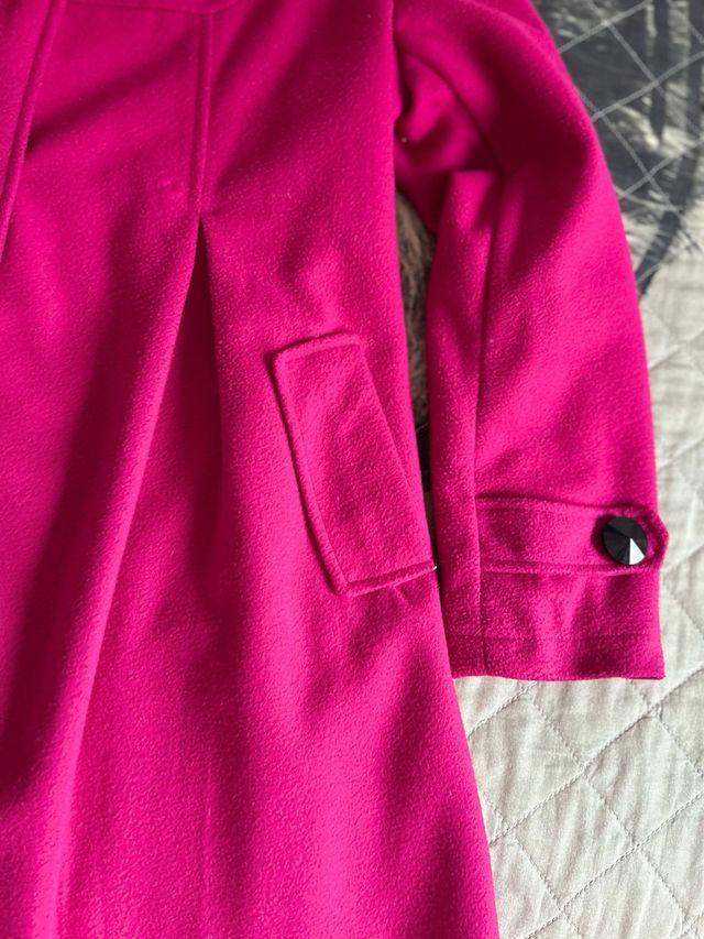 Abrigo polar Rosa