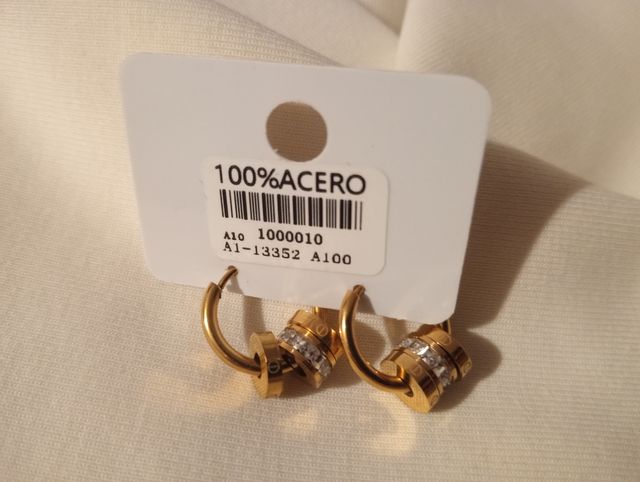 Orecchini in acciaio