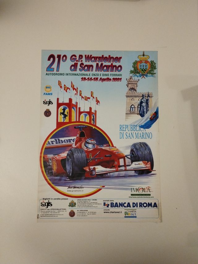 Locandina n21 Gran Premio San Marino