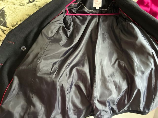 Abrigo militar Azul Marino lana