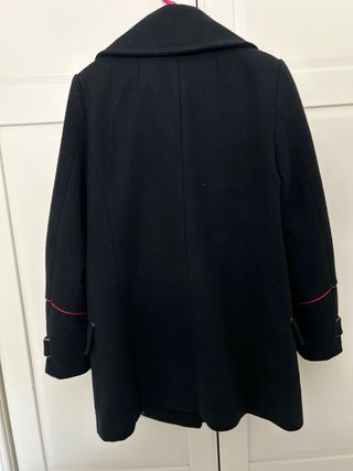 Abrigo militar Azul Marino lana