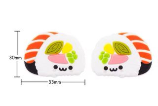 Abalorio silicona sushi
