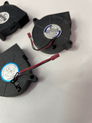 4 Ventiladores de capa impresion 3D witbox 2 bq B