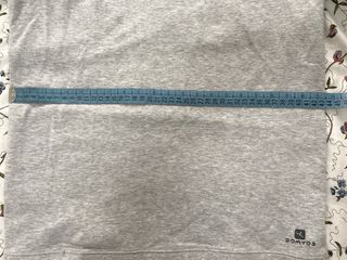 Sudadera gris Domyos. Decathlon. Talla S/36