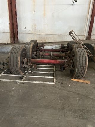 Ejes de semiremolques