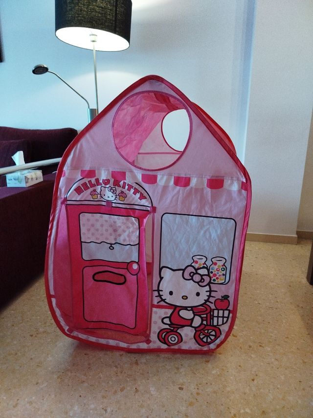 Casita plegable hello Kitty