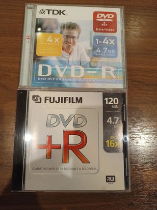 2 DVD- R virgen
