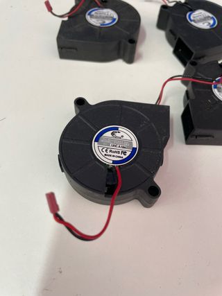 4 Ventiladores de capa impresion 3D witbox 2 D