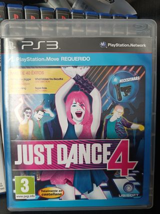 Just dance 4. PS3. Pal esp