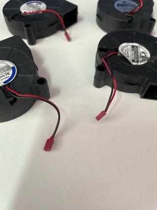 4 Ventiladores de capa impresion 3D witbox 2 E