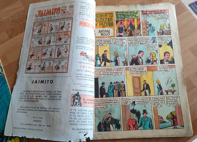 Pack 2 comics Roberto Alcázar y JABATO