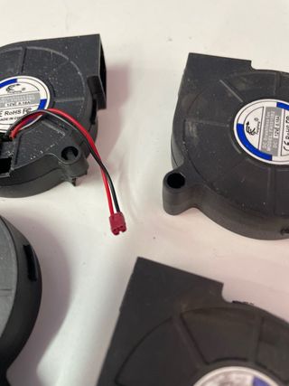 5 Ventiladores de capa impresion 3d witbox 2 bq F