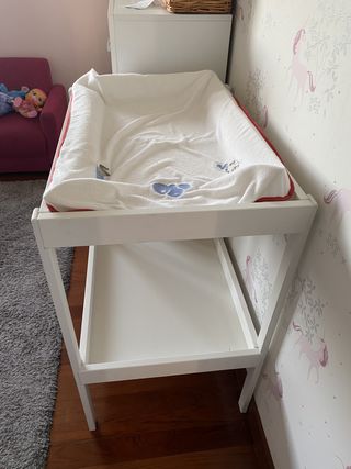 NUEVO Cambiador bebé IKEA BLANCO
