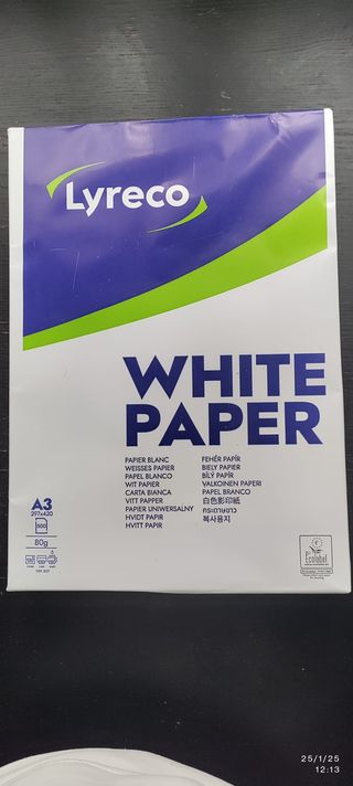 Papel  fotocopiadora A3