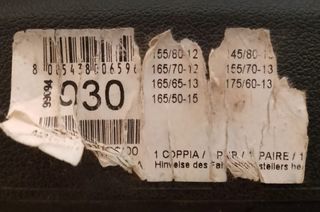 Catene da neve per utilitaria