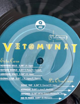 VITAMINA T. Volumen 3. Vinilo Original 1994