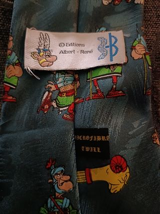 Corbata vintage Astérix y Obélix