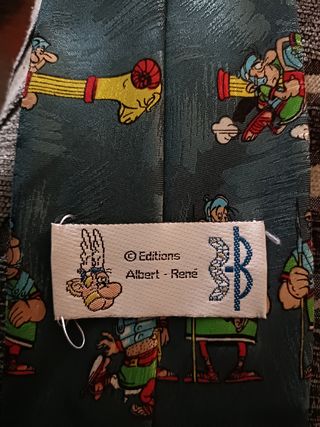 Corbata vintage Astérix y Obélix
