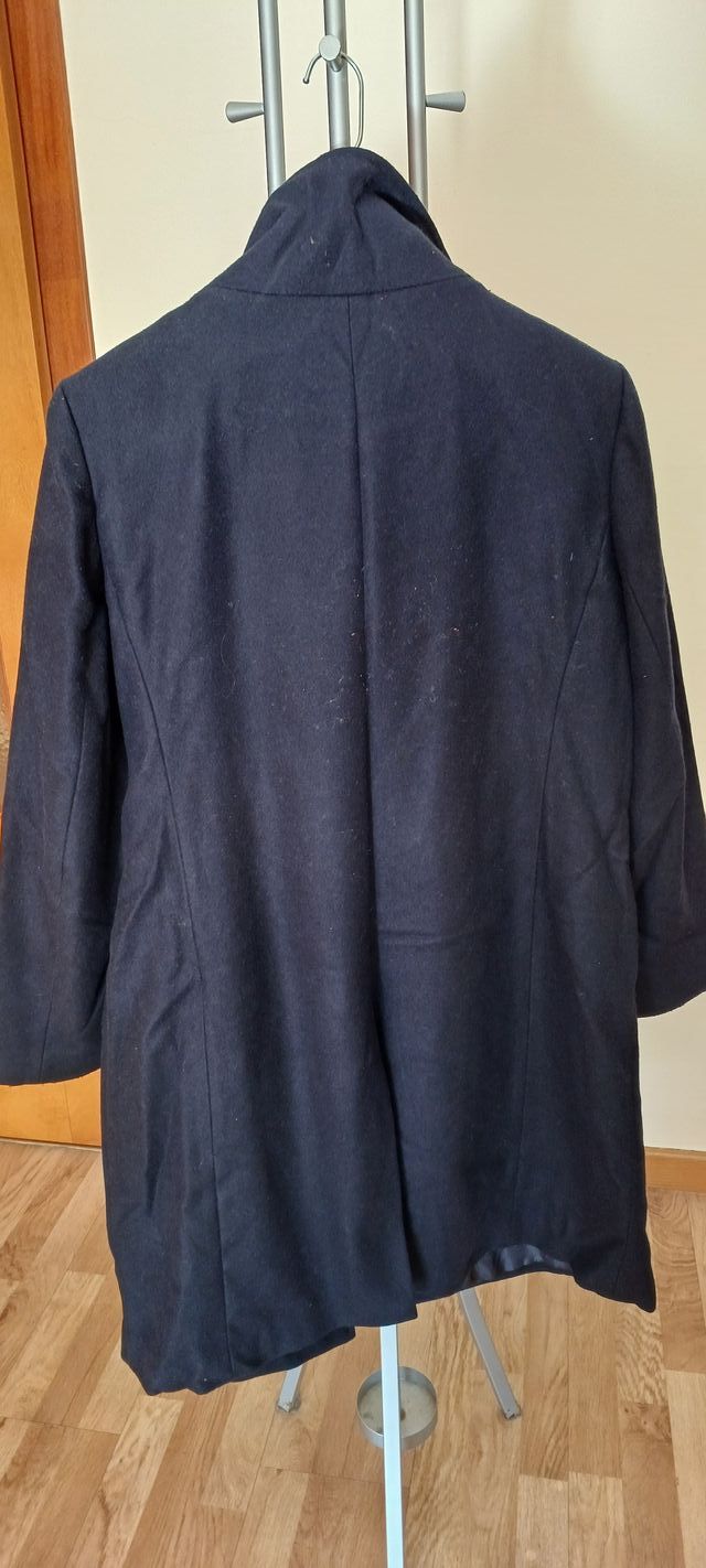 Abrigo azul marino mujer