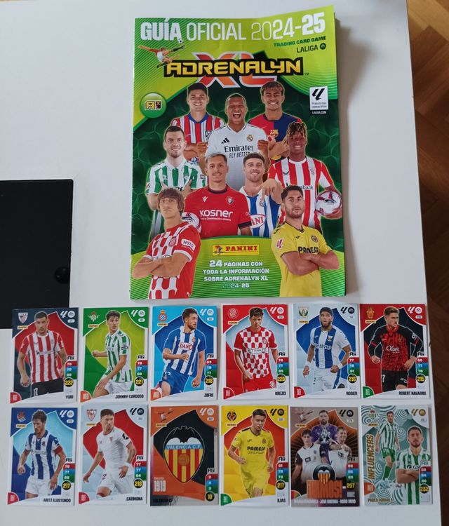 Cartas liga Adrenalyn 2024-25