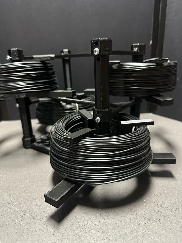 Dispensador de alambre compacto 