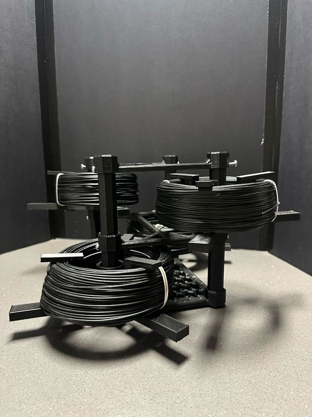 Dispensador de alambre compacto 