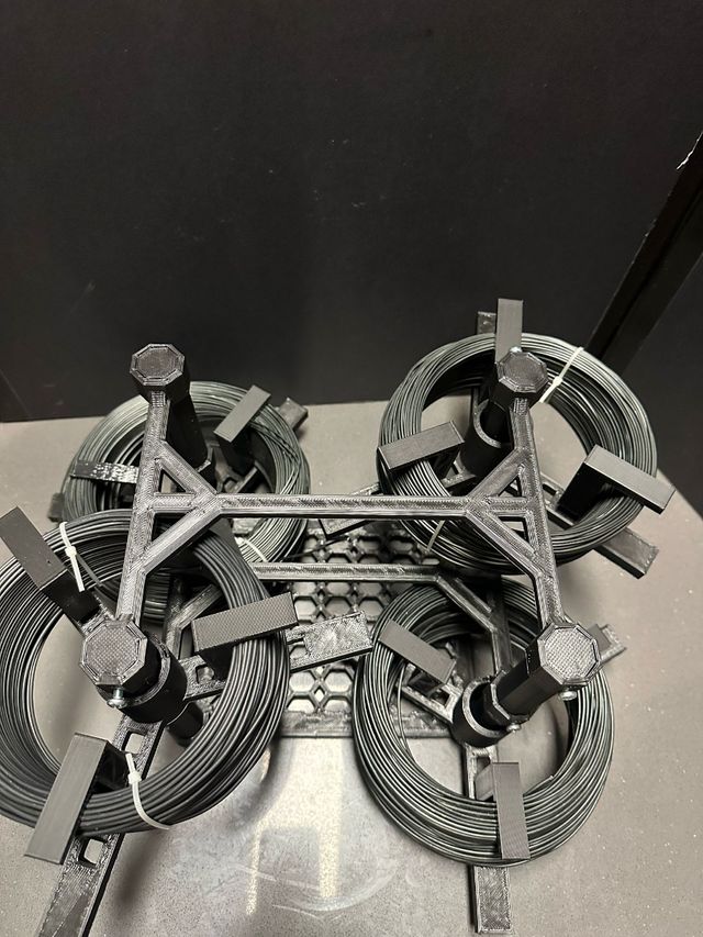 Dispensador de alambre compacto 