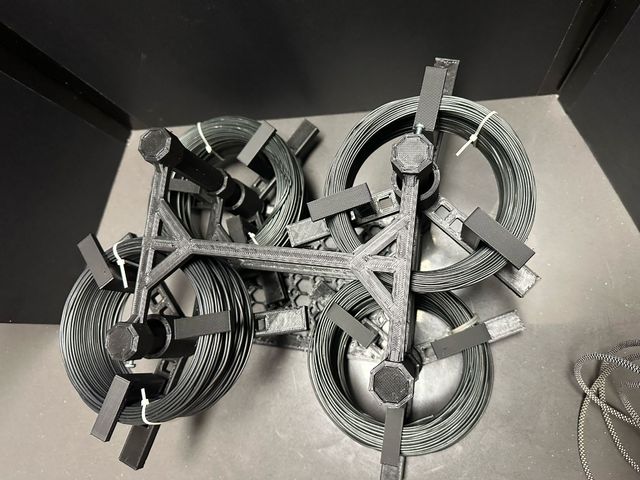 Dispensador de alambre compacto 