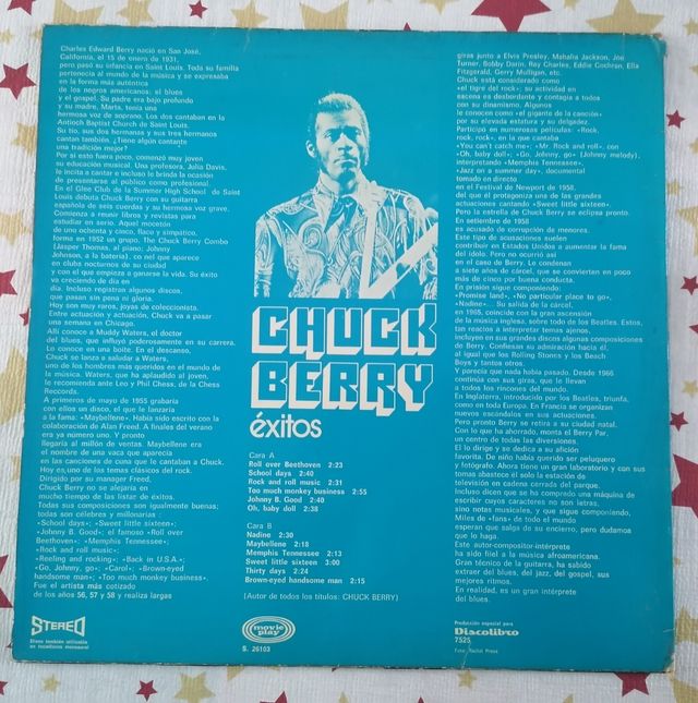 Vinilo, Chuck Berry