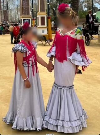 Traje flamenca niña 10 años
