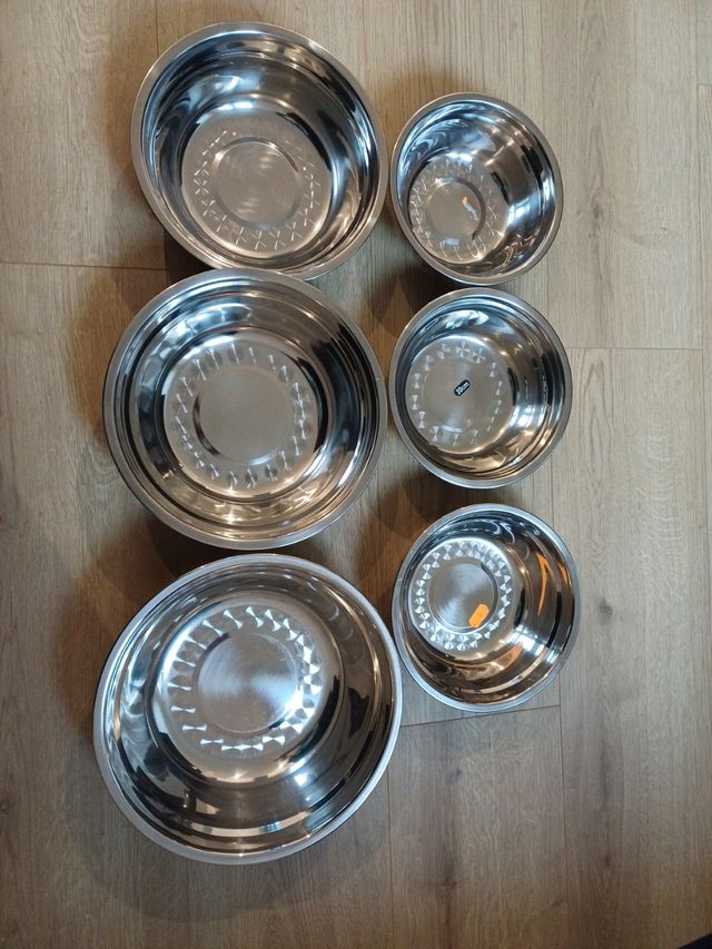 Juego de 6 platos para perros