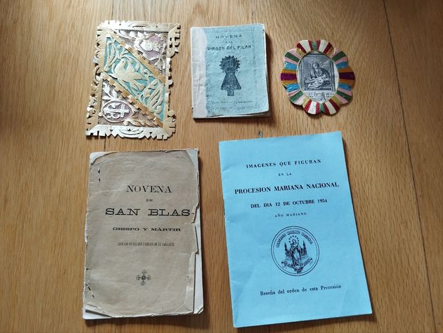 Objetos religiosos antiguos. COLECCIONISMO