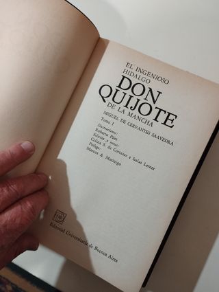Don Quijote de la Mancha. Cervantes.