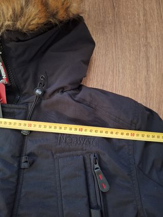 Abrigo Norway Parka negro M-L