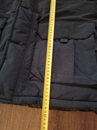 Abrigo Norway Parka negro M-L